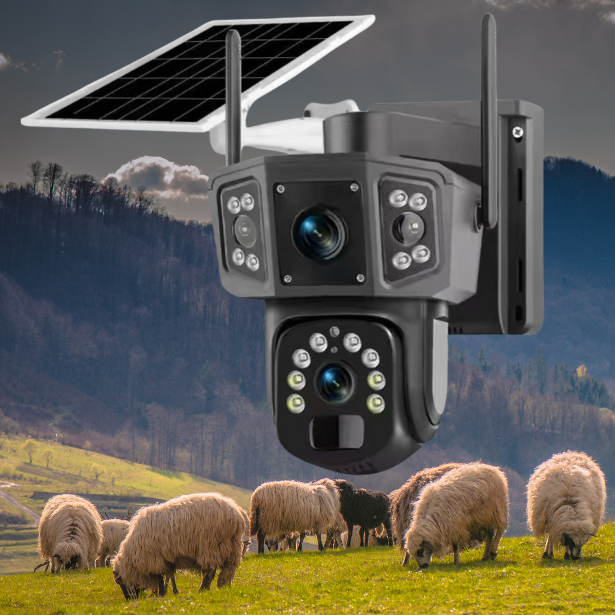 FarmGuard Solar 4K Camera System