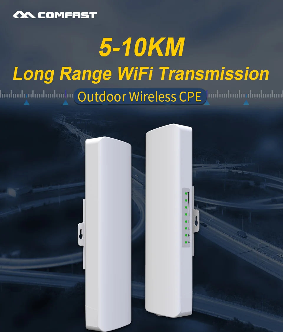 Tempus Gear Long Range Wifi Point to Point Extender single piece