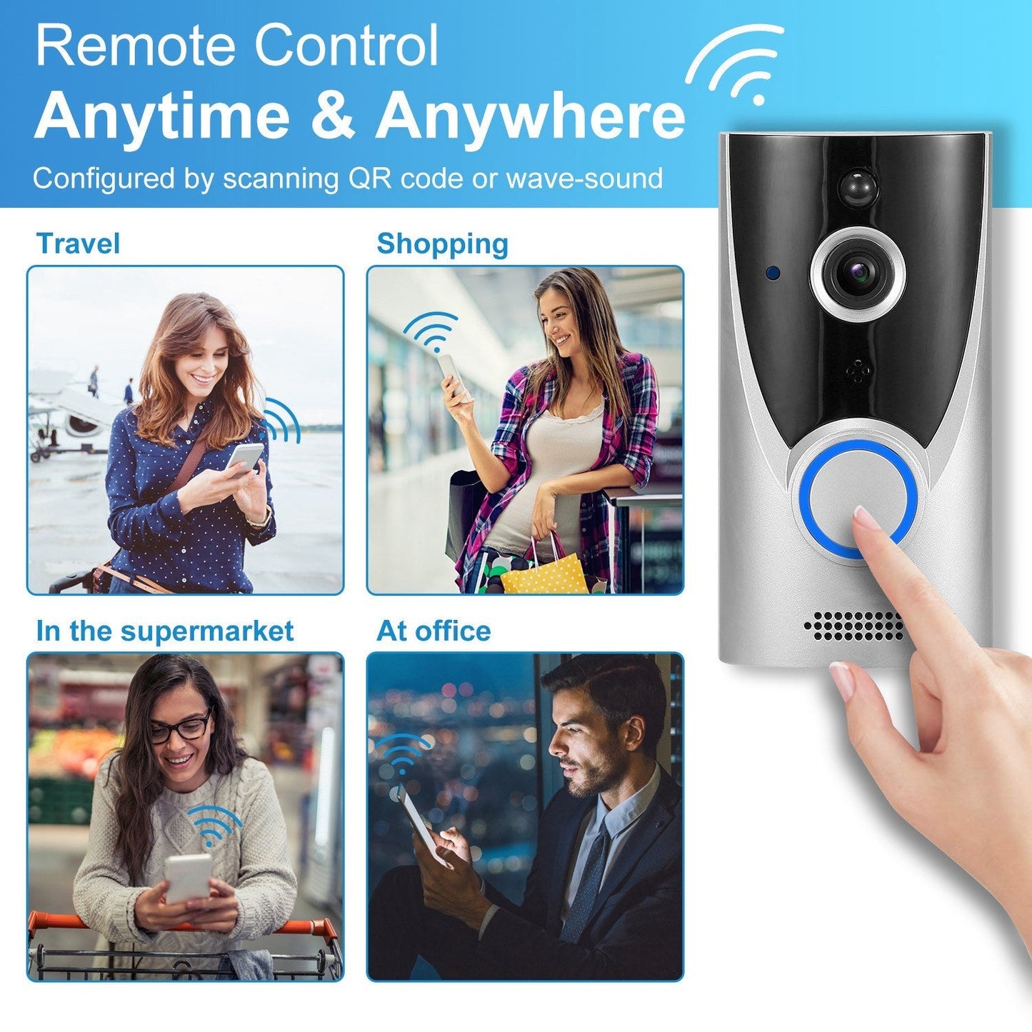 SecurePro Wireless Video Doorbell