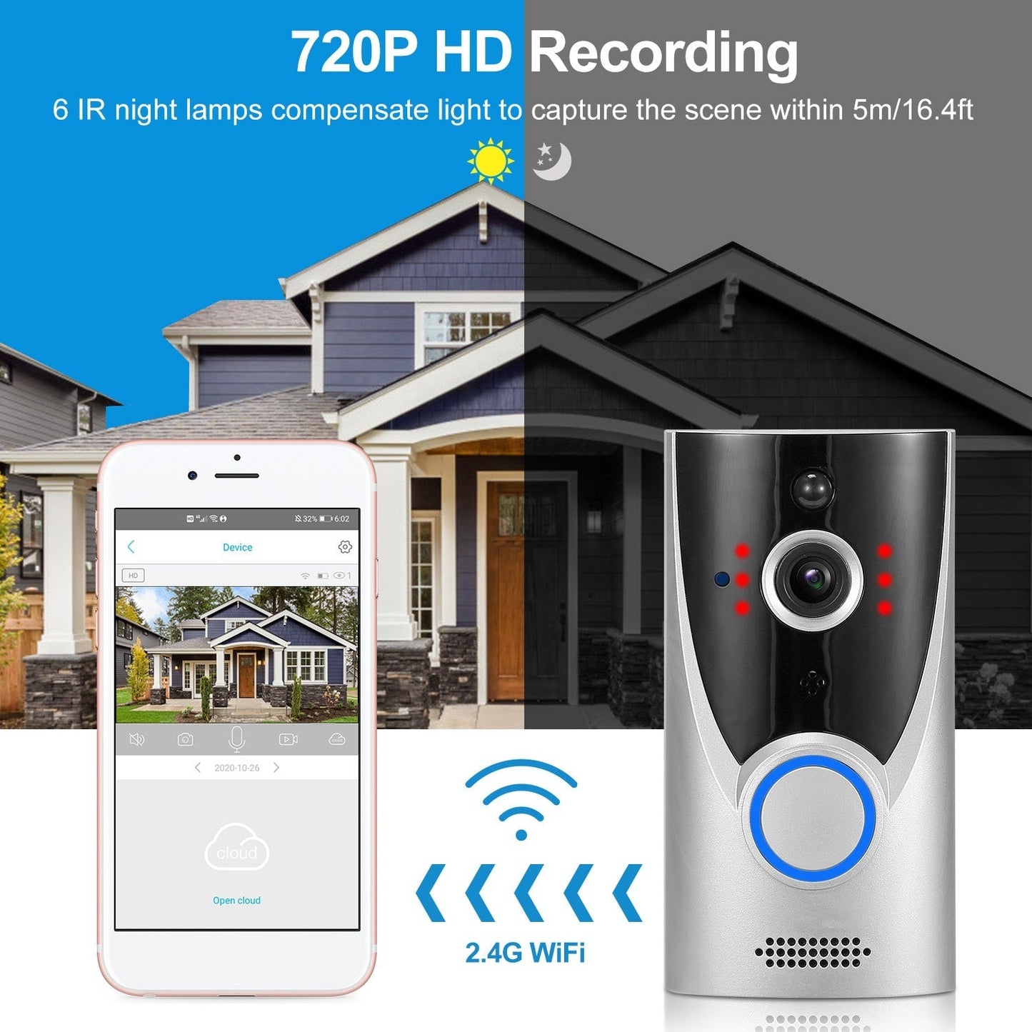 SecurePro Wireless Video Doorbell