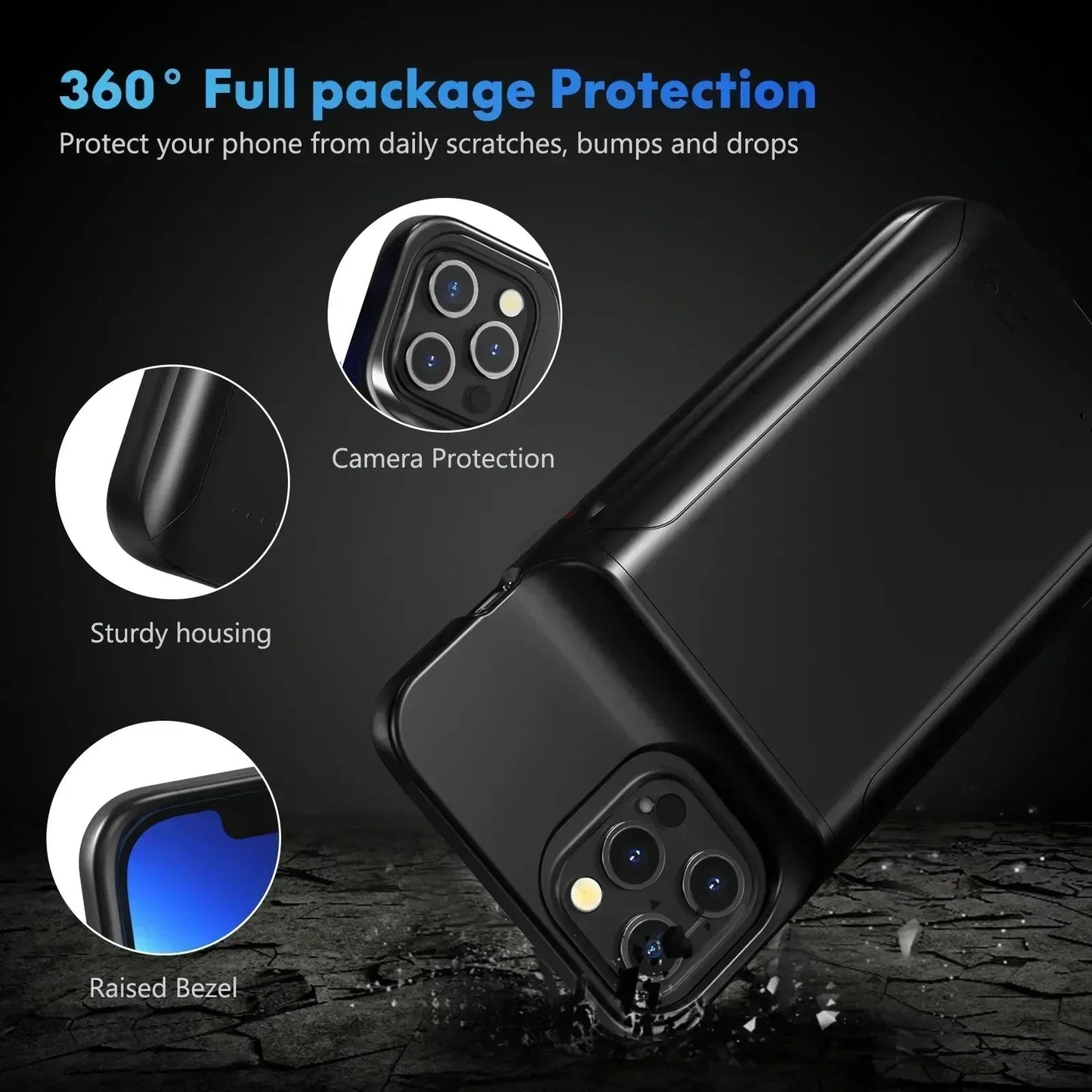 PowerGuard iPhone Battery Case