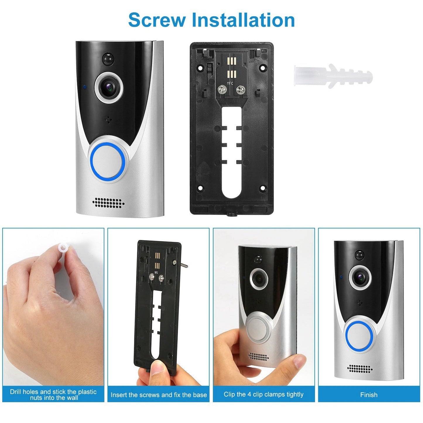 SecurePro Wireless Video Doorbell