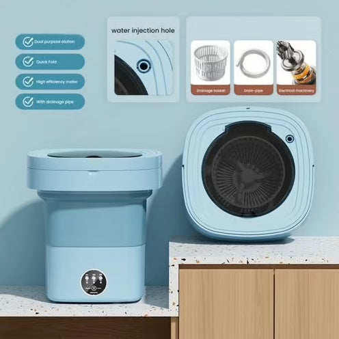 Compact Foldable Washer & Dryer