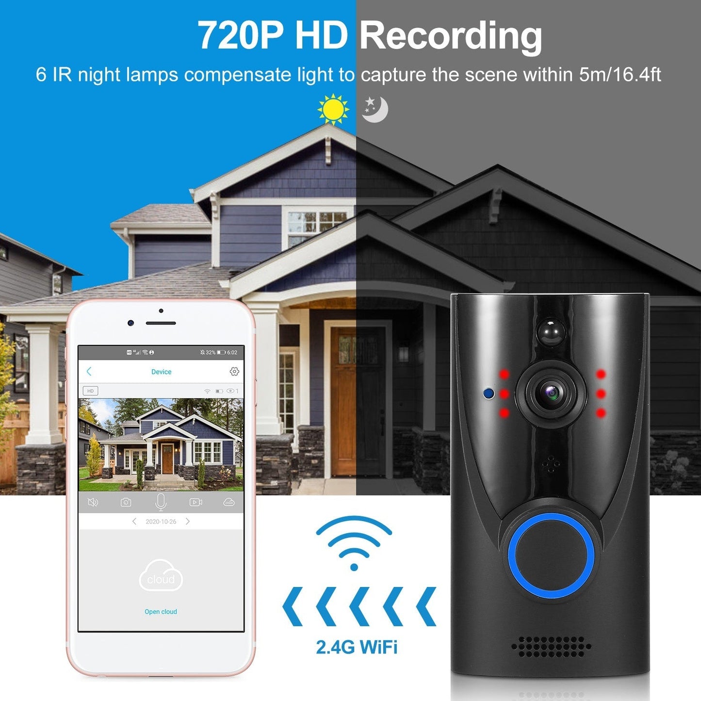 SecurePro Wireless Video Doorbell