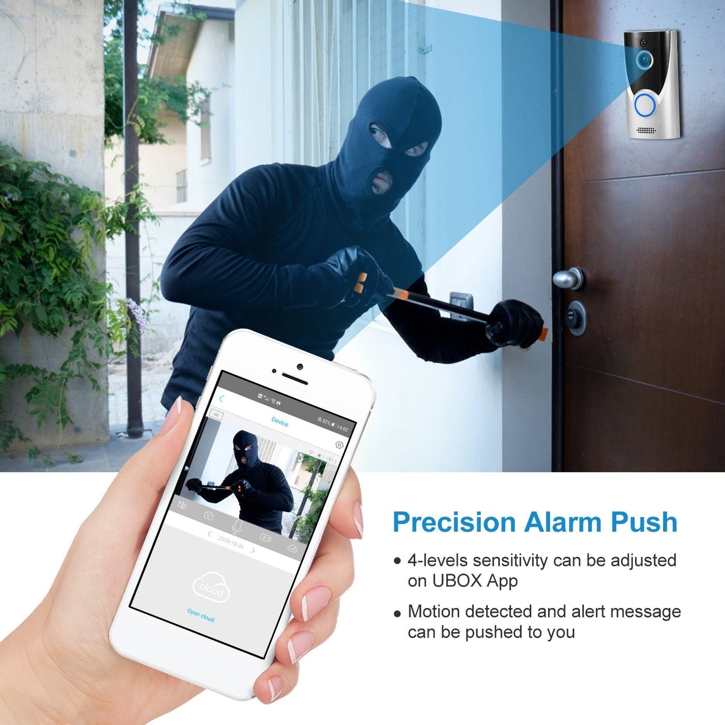 SecurePro Wireless Video Doorbell