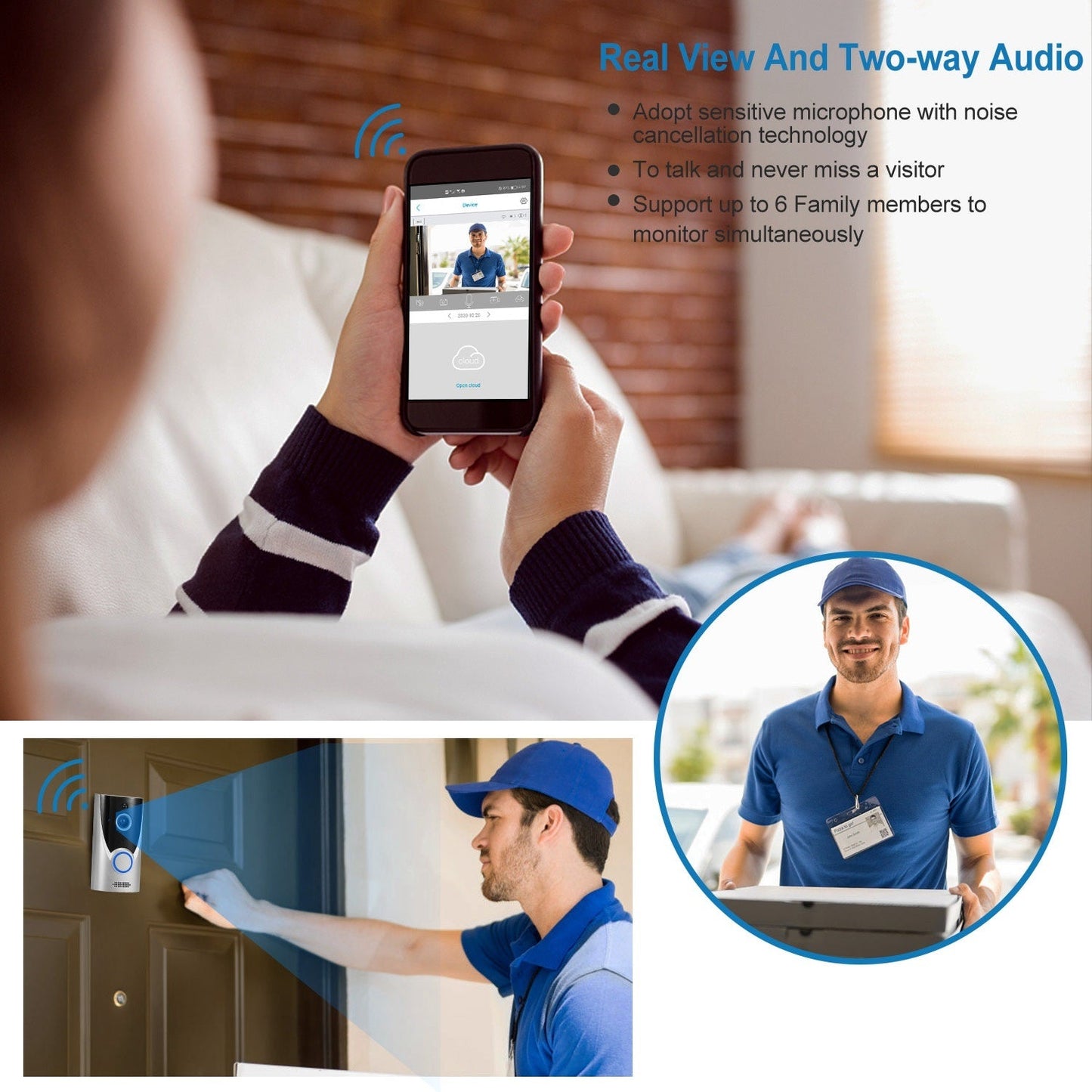 SecurePro Wireless Video Doorbell